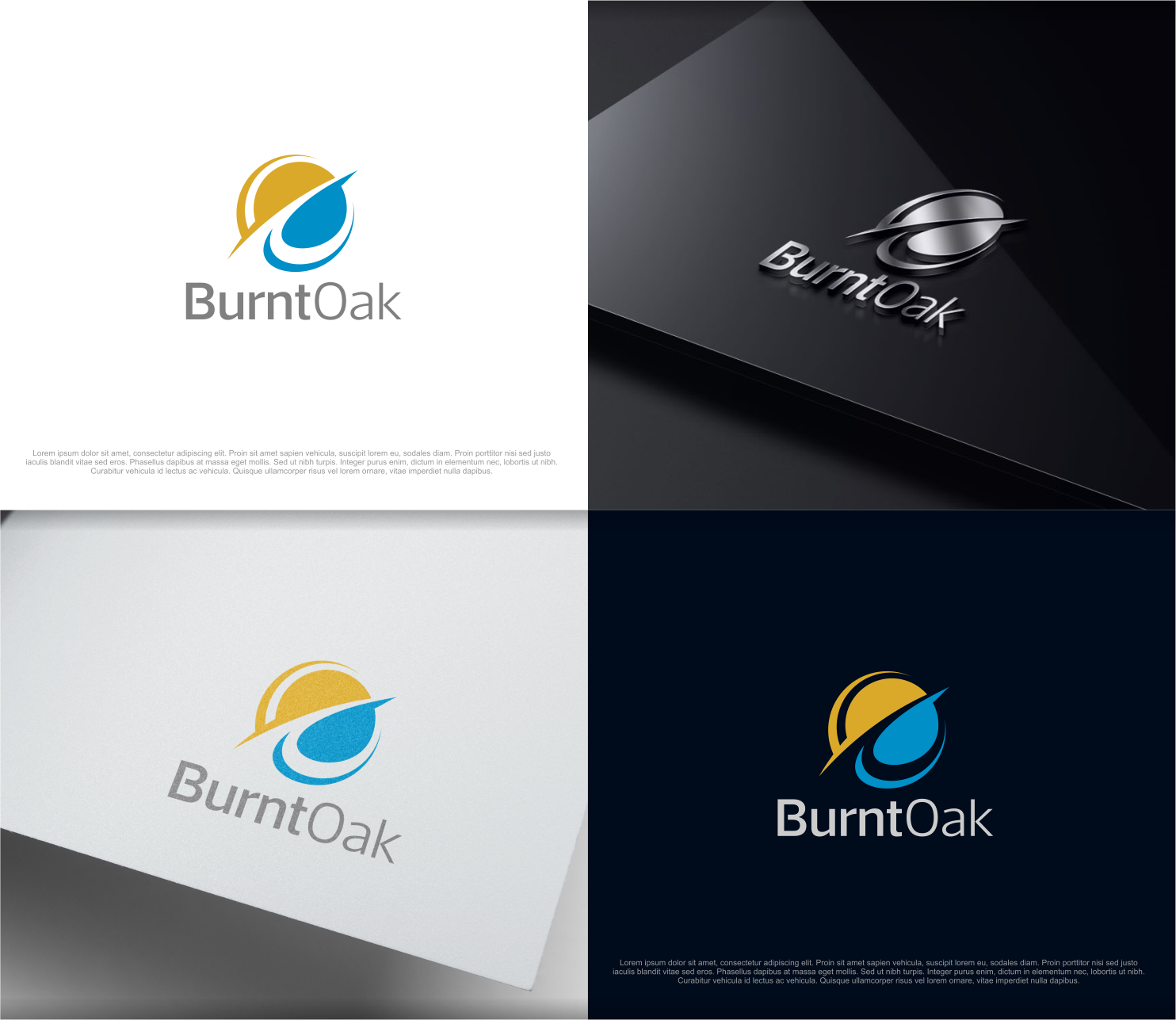 Logo Design by artswolf for Burnt Oak  | Design #16941512
