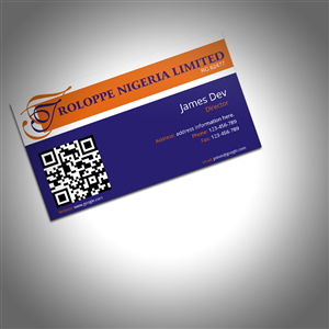 Business Card Design by James