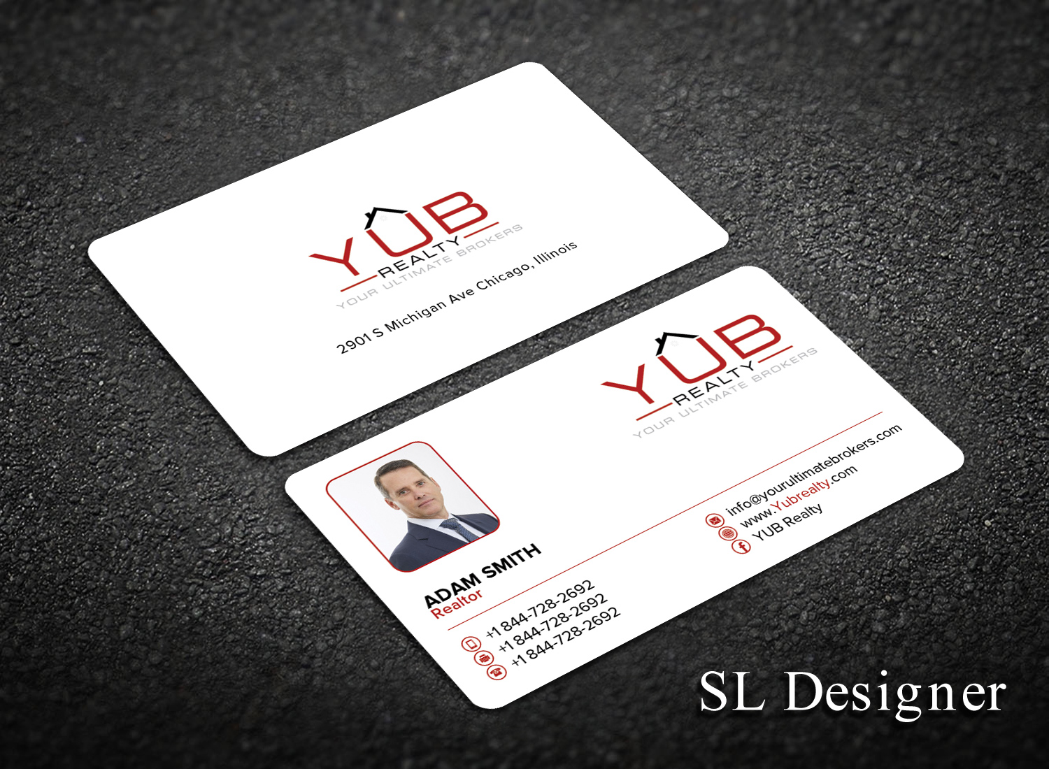 Business Card Design by SL Designer for RED EMPRESARIO | Design #16895090