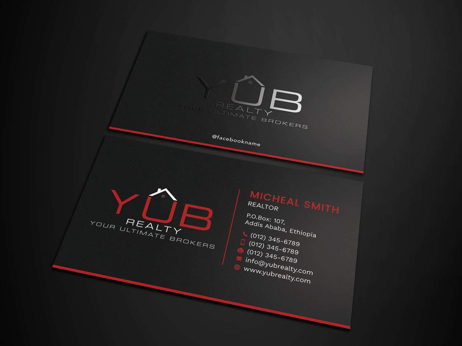 Diseño de Tarjeta de Presentación por Tripti Ranjan Gain para RED EMPRESARIO | Diseño #16884016