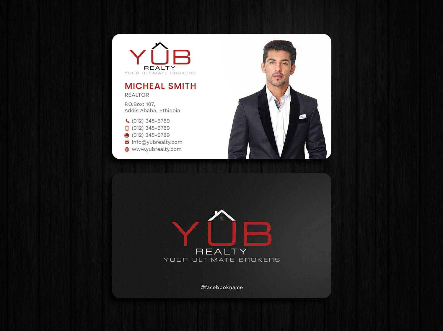 Business Card Design by Tripti Ranjan Gain for RED EMPRESARIO | Design #16884332