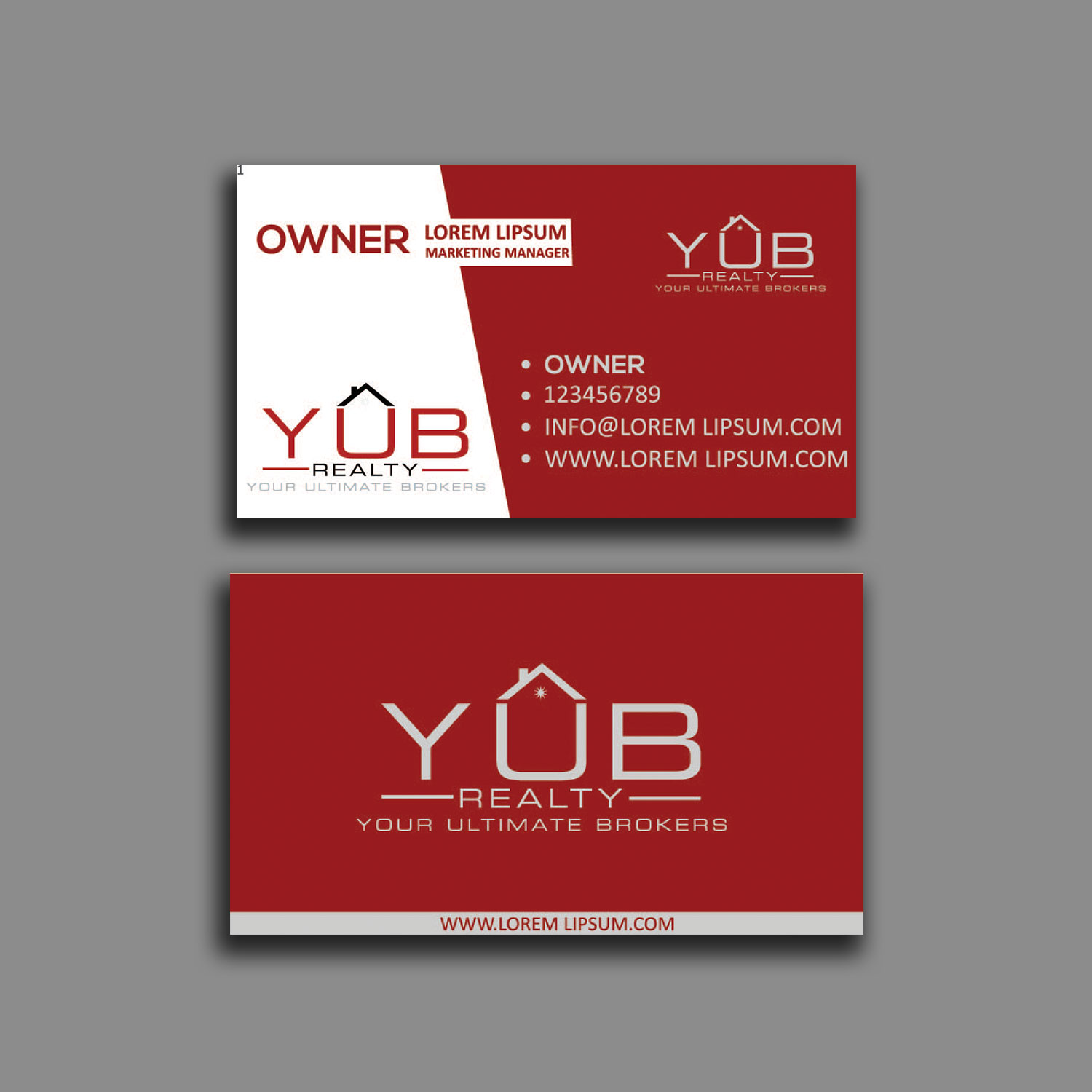 Business Card Design by dr ghulam mustafa sahab for RED EMPRESARIO | Design #16922459