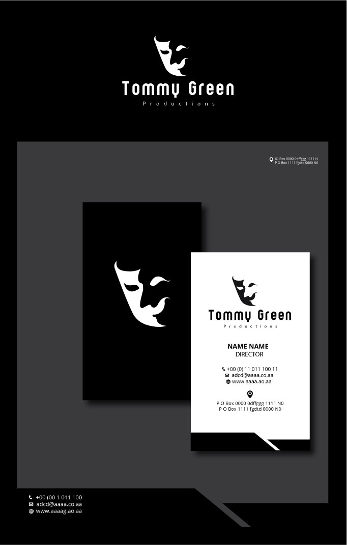 Logo Design by zebronicgraphic for Tommy Green Productions | Design #16903227