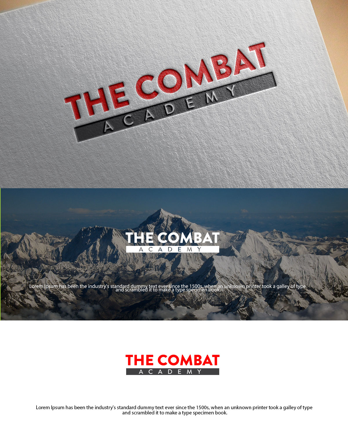 Logo Design by Art creation 2 for The Combat Academy | Design #16916297
