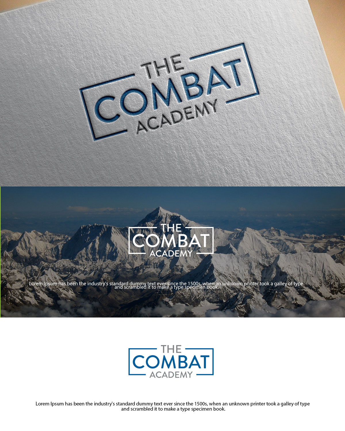 Diseño de Logo por Art creation 2 para The Combat Academy | Diseño #16916299