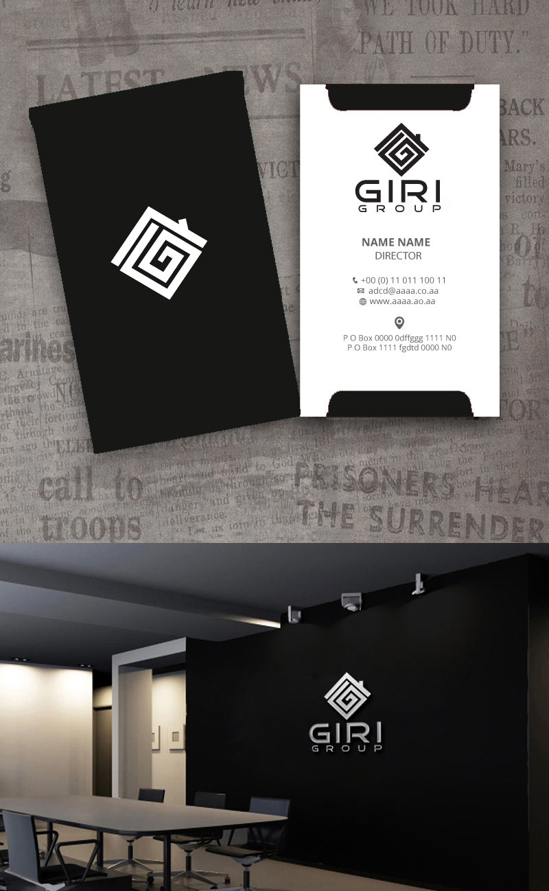 Logo-Design von zebronicgraphic für Giri group | Design #16903305