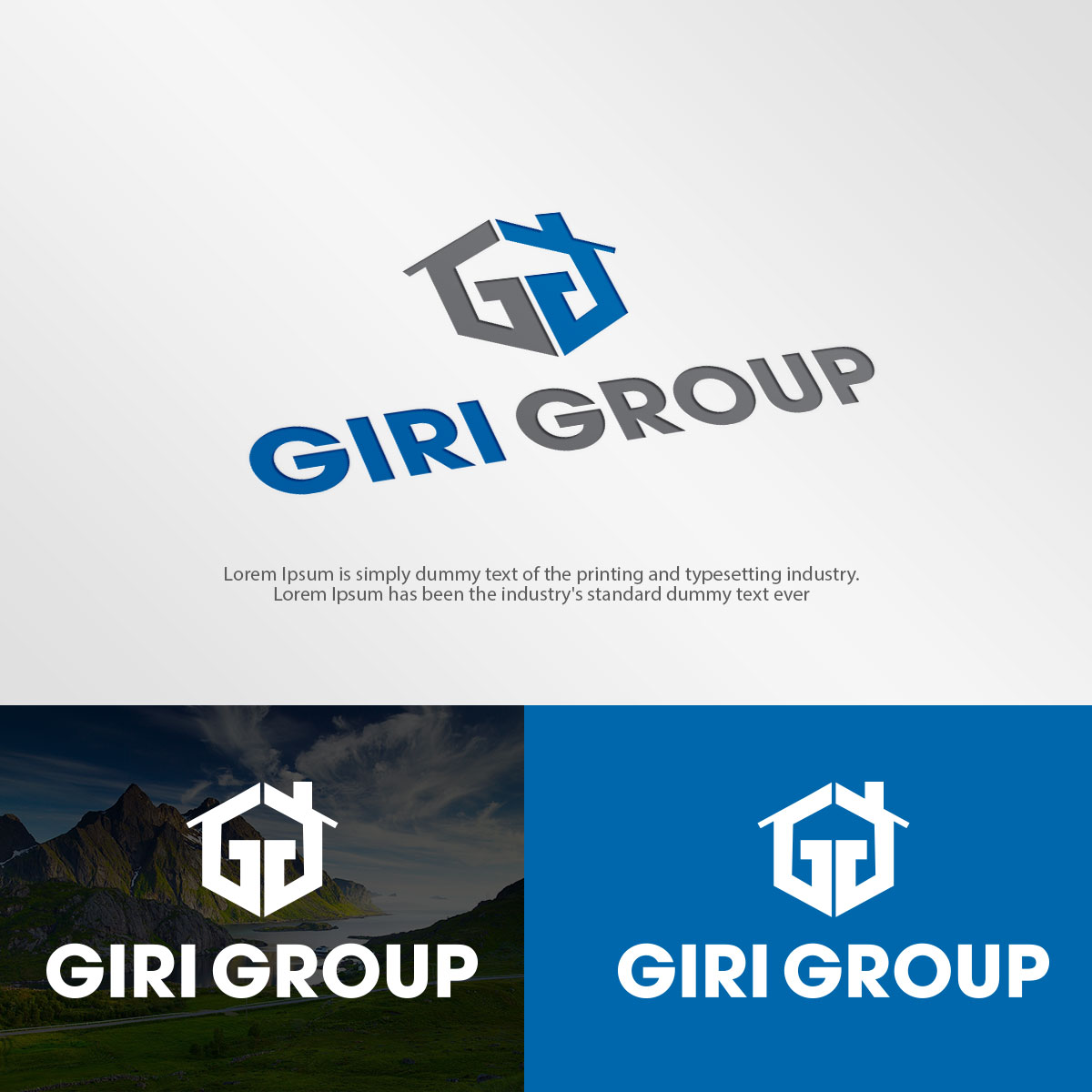 Logo Design by dr ghulam mustafa sahab for Giri group | Design #16905652