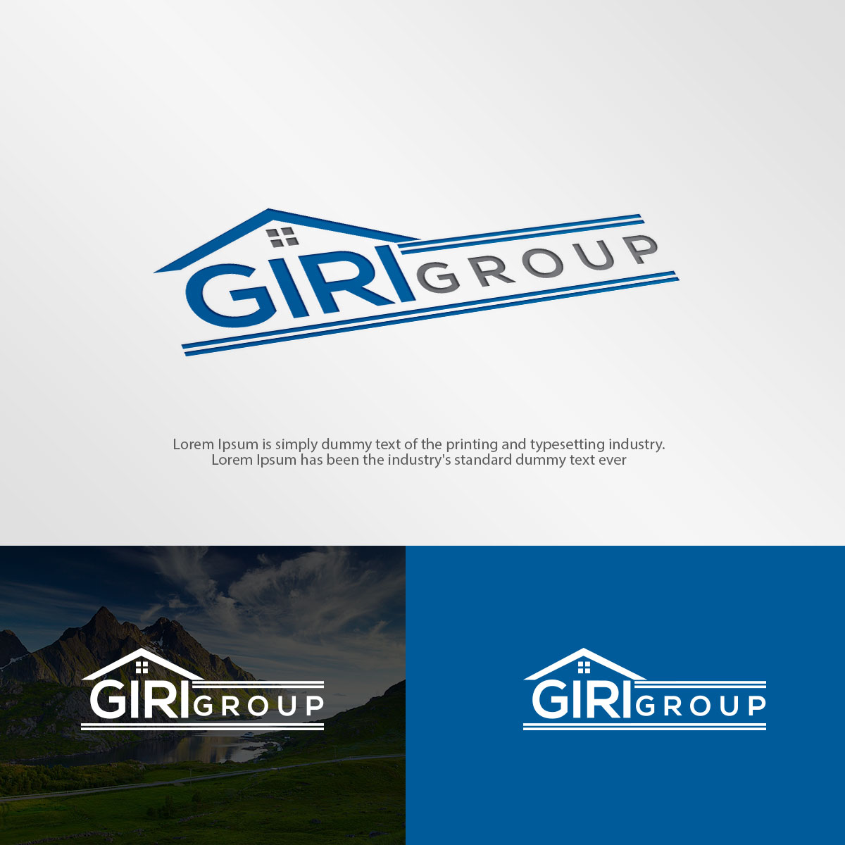 Logo Design by dr ghulam mustafa sahab for Giri group | Design #16905653