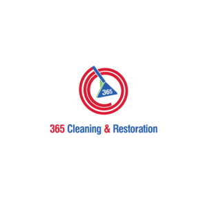 365 Cleaning & Restoration | Logo Design by borzoidd