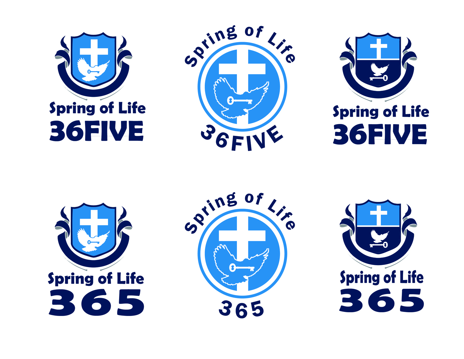 Logo Design by Fola.Mak for Spring of Life Church | Design #17070633