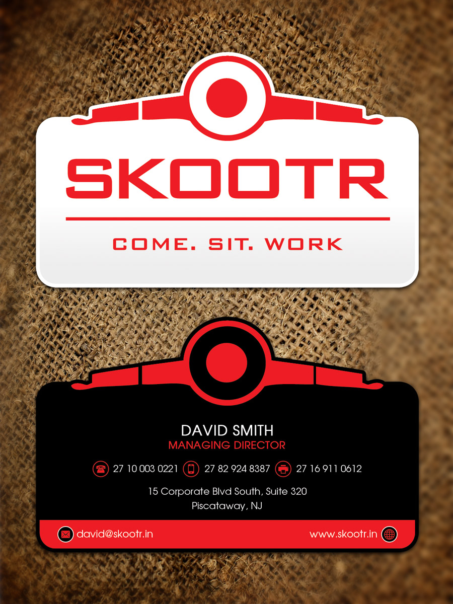 Diseño de Tarjeta de Presentación por Sandaruwan para skootr global pvt. ltd. | Diseño #16901266