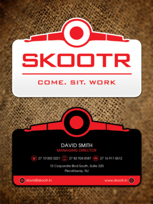 Business Card Design by Sandaruwan for skootr global pvt. ltd. | Design #16901266