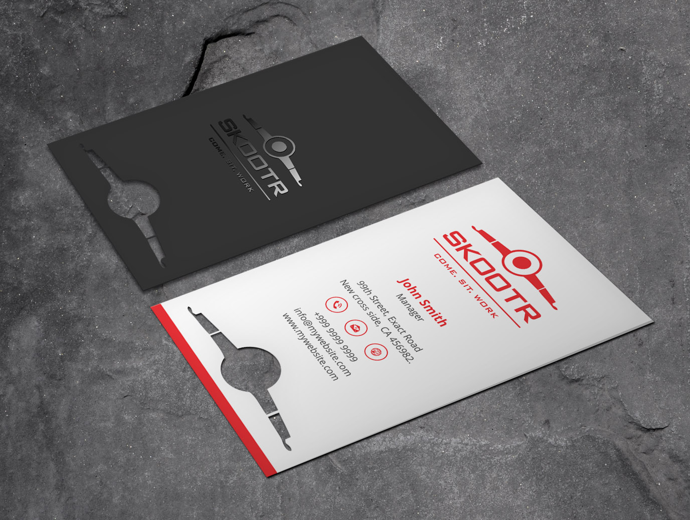 Business Card Design by Xpert for skootr global pvt. ltd. | Design #16895642