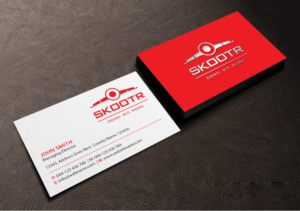 Business Card Design by Creations Box 2015 for skootr global pvt. ltd. | Design: #16908752