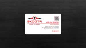 Business Card Design by chandrayaan.creative for skootr global pvt. ltd. | Design: #16900053