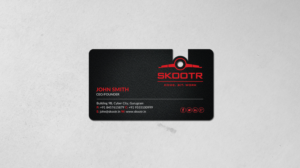 Business Card Design by chandrayaan.creative for skootr global pvt. ltd. | Design: #16901285