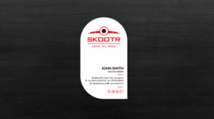 Business Card Design by chandrayaan.creative for skootr global pvt. ltd. | Design: #16904336
