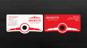 Business Card Design by chandrayaan.creative for skootr global pvt. ltd. | Design: #16932129