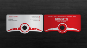 Business Card Design by chandrayaan.creative for skootr global pvt. ltd. | Design: #16932378