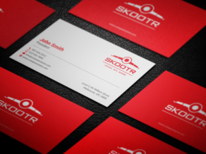 Business Card Design by mdreyad for skootr global pvt. ltd. | Design: #16934286