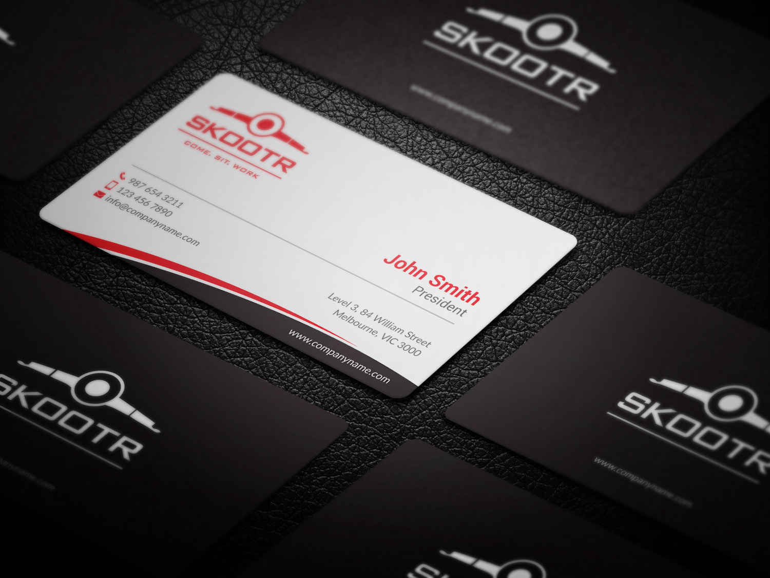 Business Card Design by mdreyad for skootr global pvt. ltd. | Design #16934348