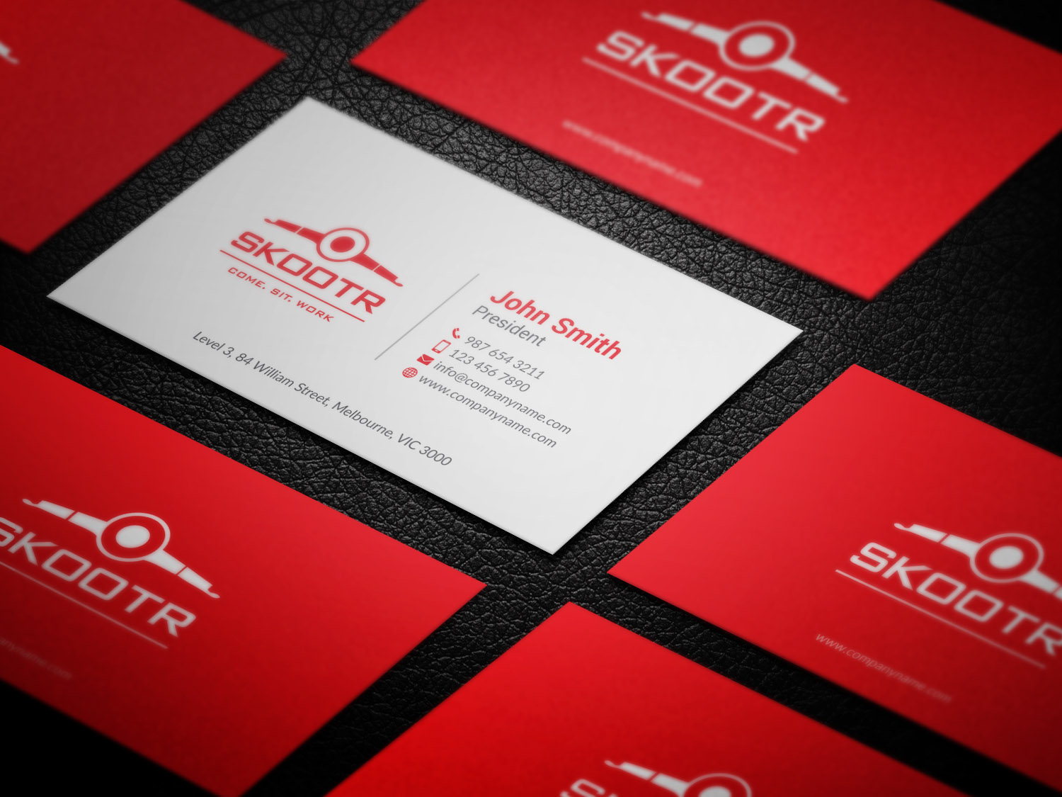 Business Card Design by mdreyad for skootr global pvt. ltd. | Design #16934383
