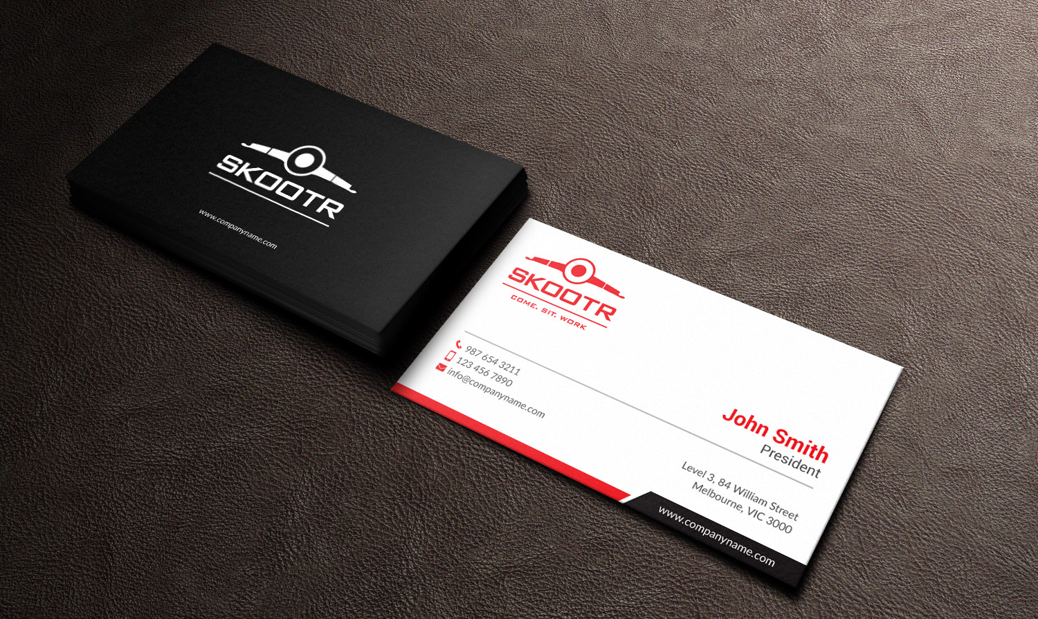 Business Card Design by mdreyad for skootr global pvt. ltd. | Design #16934815