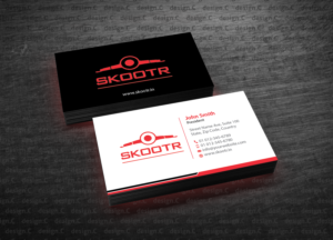 Design de Carte de Visite par design_C. pour skootr global pvt. ltd. | Design : #16902397