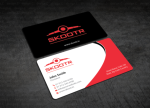 Business Card Design by design_C. for skootr global pvt. ltd. | Design: #16902704