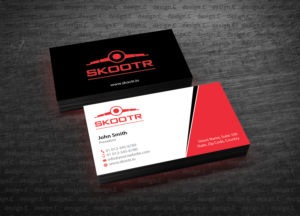 Business Card Design by design_C. for skootr global pvt. ltd. | Design: #16902710