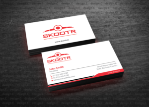 Business Card Design by design_C. for skootr global pvt. ltd. | Design: #16903070