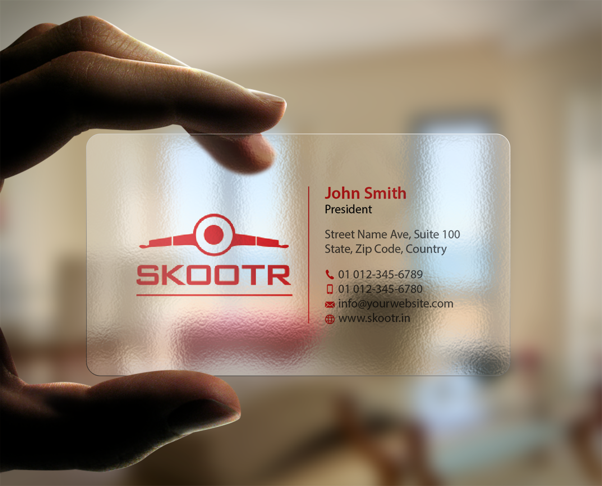 Business Card Design by design_C. for skootr global pvt. ltd. | Design #16921799
