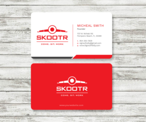 Diseño de Tarjeta de Presentación por Tripti Ranjan Gain para skootr global pvt. ltd. | Diseño: #16902774