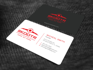 Diseño de Tarjeta de Presentación por Tripti Ranjan Gain para skootr global pvt. ltd. | Diseño: #16902775