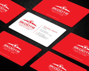Diseño de Tarjeta de Presentación por Tripti Ranjan Gain para skootr global pvt. ltd. | Diseño: #16902776