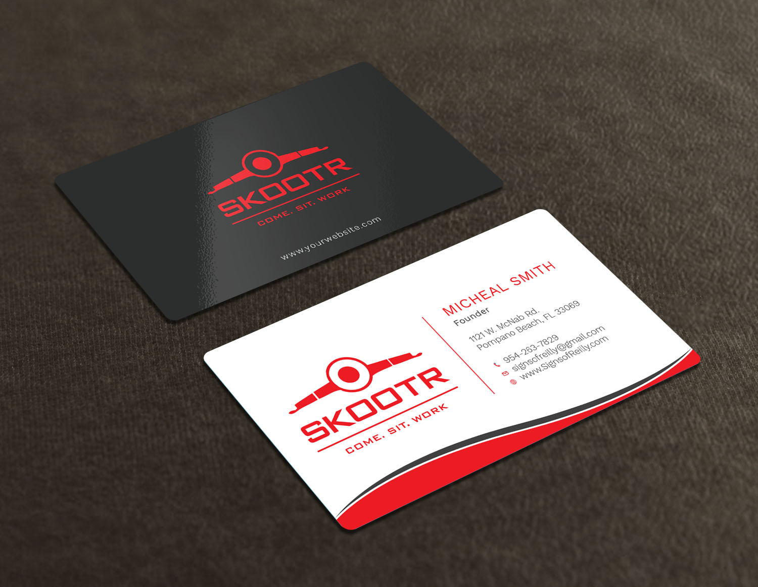 Business Card Design by Tripti Ranjan Gain for skootr global pvt. ltd. | Design #16902801