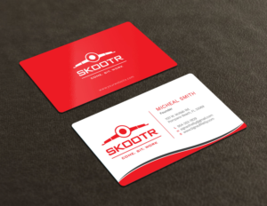 Diseño de Tarjeta de Presentación por Tripti Ranjan Gain para skootr global pvt. ltd. | Diseño: #16902802