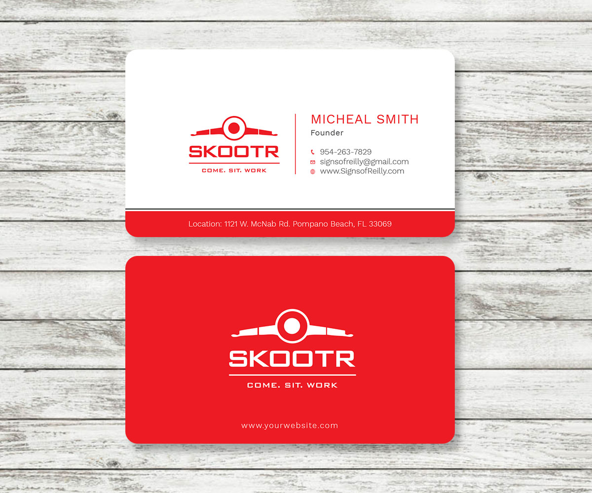 Business Card Design by Tripti Ranjan Gain for skootr global pvt. ltd. | Design #16902813