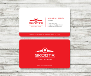 Diseño de Tarjeta de Presentación por Tripti Ranjan Gain para skootr global pvt. ltd. | Diseño: #16902813