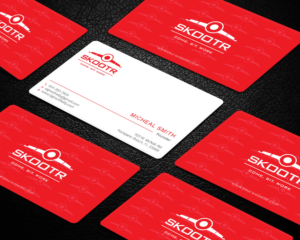 Diseño de Tarjeta de Presentación por Tripti Ranjan Gain para skootr global pvt. ltd. | Diseño: #16902815