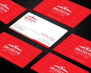 Diseño de Tarjeta de Presentación por Tripti Ranjan Gain para skootr global pvt. ltd. | Diseño: #16902829