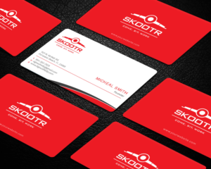 Design de Carte de Visite par Tripti Ranjan Gain pour skootr global pvt. ltd. | Design : #16902832