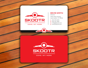 Design de Carte de Visite par Tripti Ranjan Gain pour skootr global pvt. ltd. | Design : #16903143