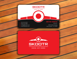 Design de Carte de Visite par Tripti Ranjan Gain pour skootr global pvt. ltd. | Design : #16903144