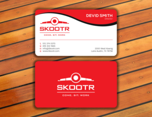 Design de Carte de Visite par Tripti Ranjan Gain pour skootr global pvt. ltd. | Design : #16903168