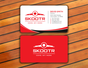 Design de Carte de Visite par Tripti Ranjan Gain pour skootr global pvt. ltd. | Design : #16903169