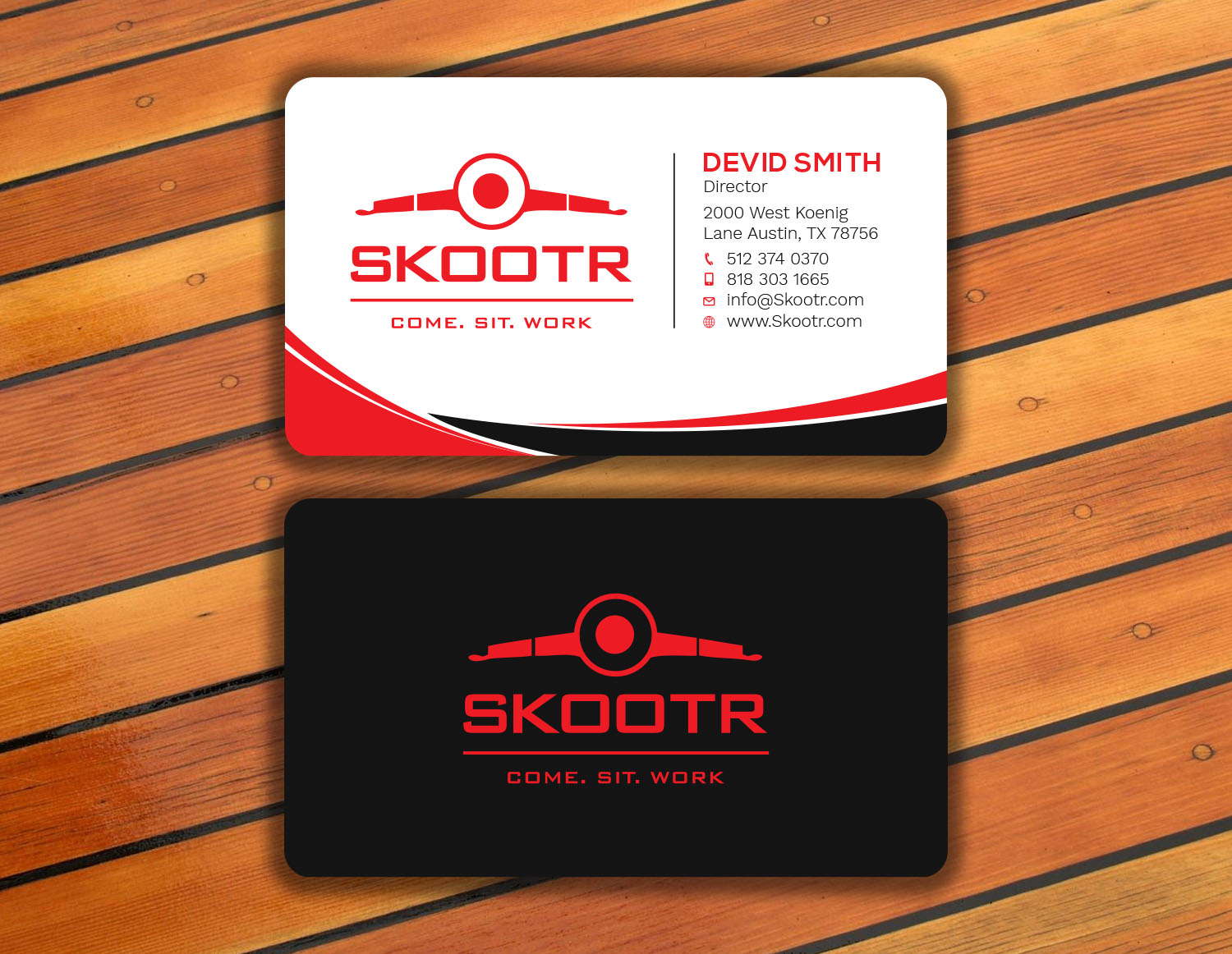 Business Card Design by Tripti Ranjan Gain for skootr global pvt. ltd. | Design #16903171