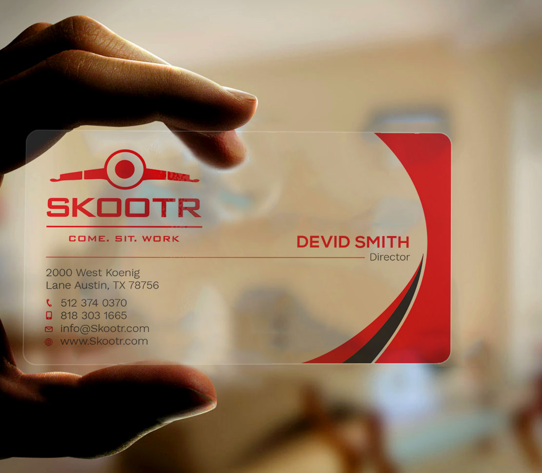 Design de Carte de Visite par Tripti Ranjan Gain pour skootr global pvt. ltd. | Design #16903191