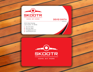 Design de Carte de Visite par Tripti Ranjan Gain pour skootr global pvt. ltd. | Design : #16903192
