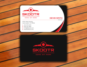 Design de Carte de Visite par Tripti Ranjan Gain pour skootr global pvt. ltd. | Design : #16903193